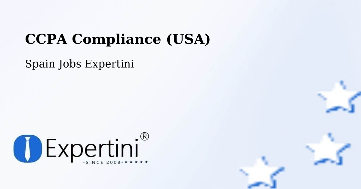 CCPA Privacy Rights & Compliance Notice – Cabó - Spain Jobs Expertini