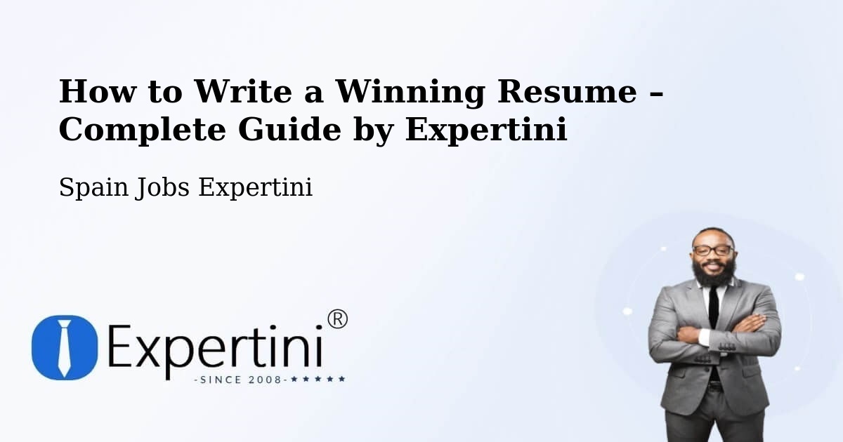 Resume Writing Guide for Job Seekers – Cabó - Cabó, Spain Jobs Expertini